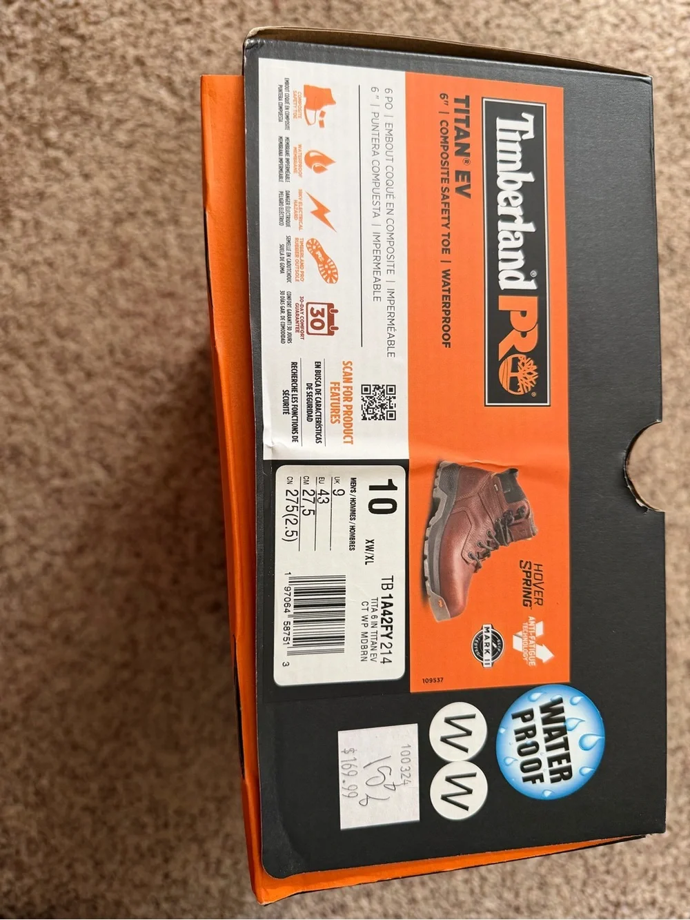 Timberland PRO Waterproof Work Boots - Brown